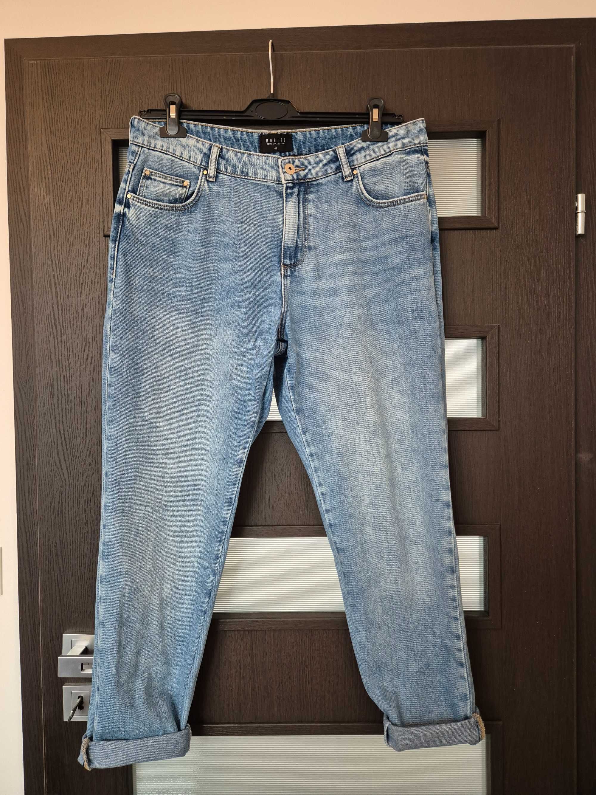 Mohito jeansy mom fit r.42