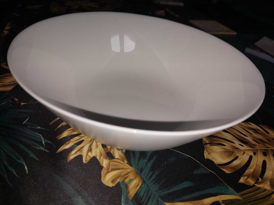 Miski białe, nowe, 23 cm Ikea, 4 szt