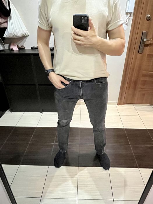 Spodnie slim fit 7 par (house,bershka,reserved,cropp)