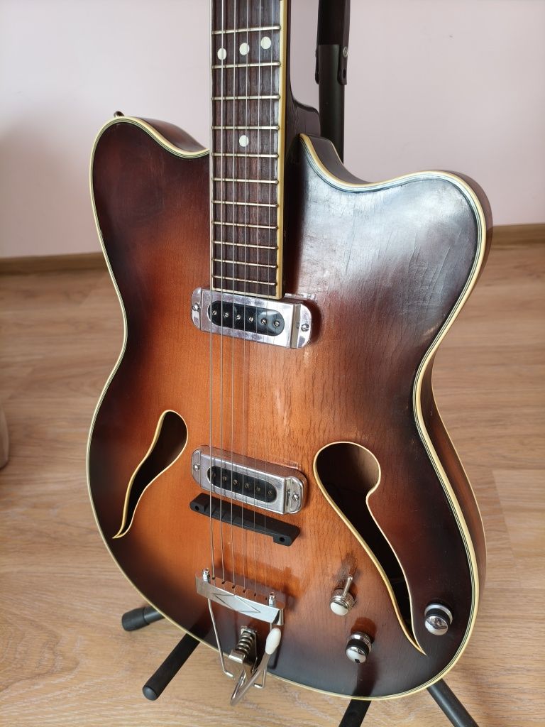 Migma Favorit By Heinz Seifert gitara hollow body z lat 50