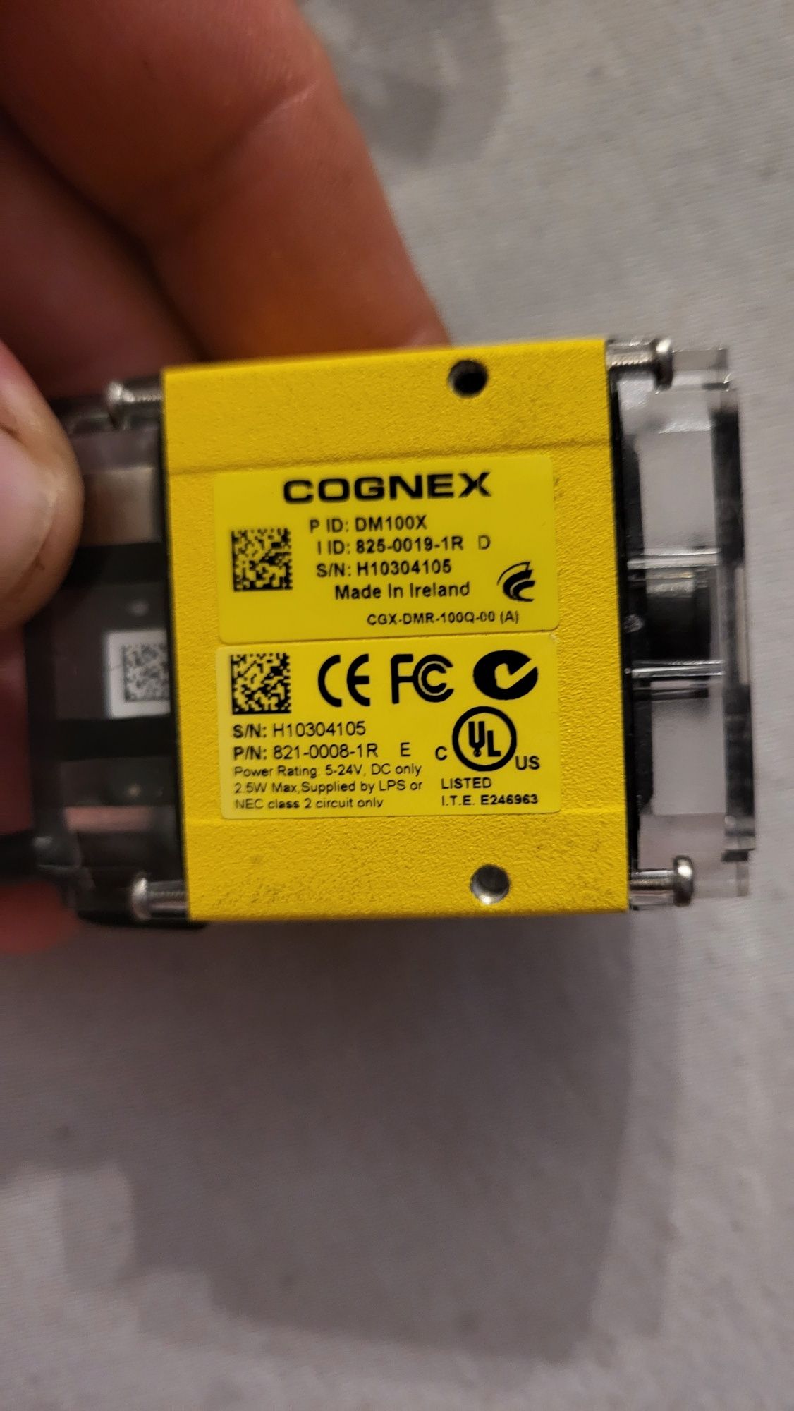 Cognex  , i 2 X ,DM 100X  system wizyjny