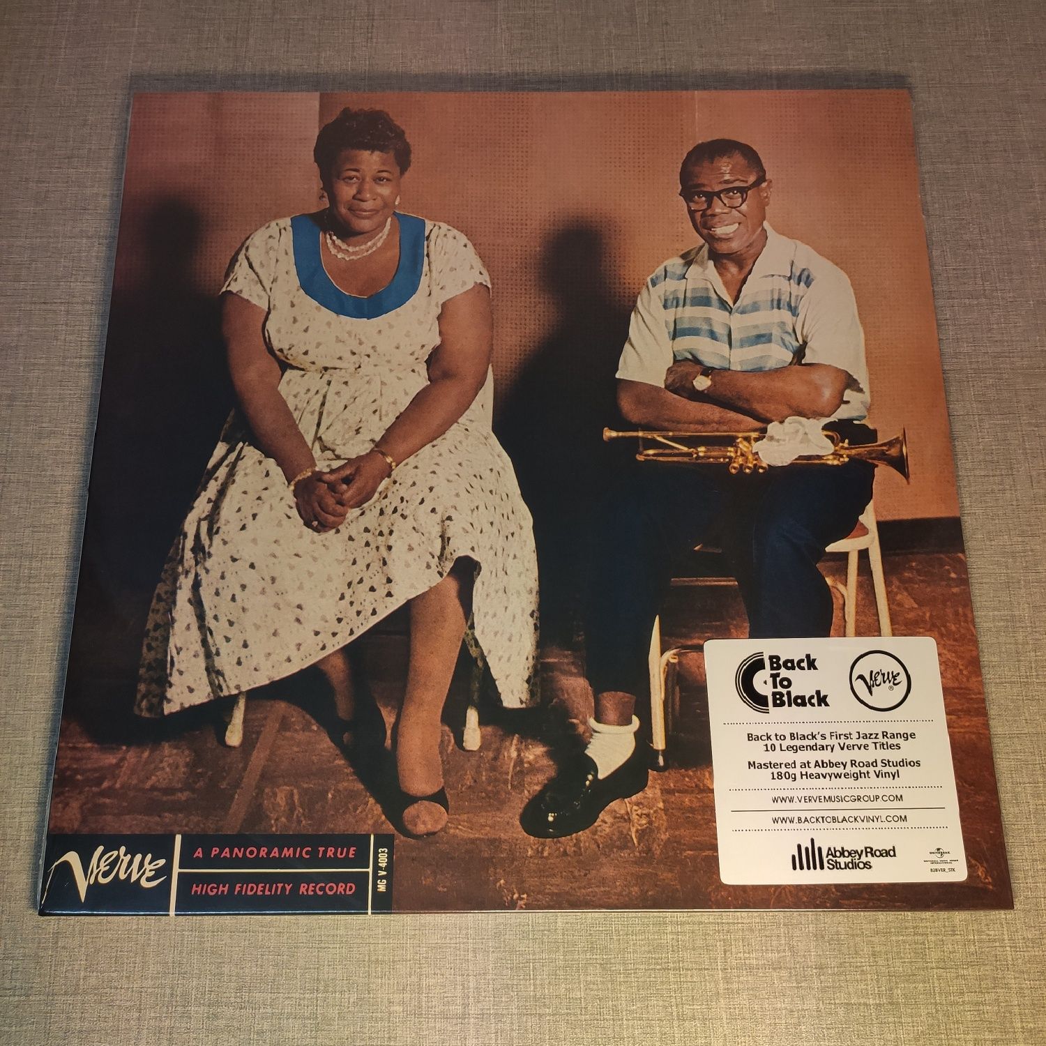 Fitzgerald & Armstrong : Ella & Louis LP / Винил / VL / Пластинка