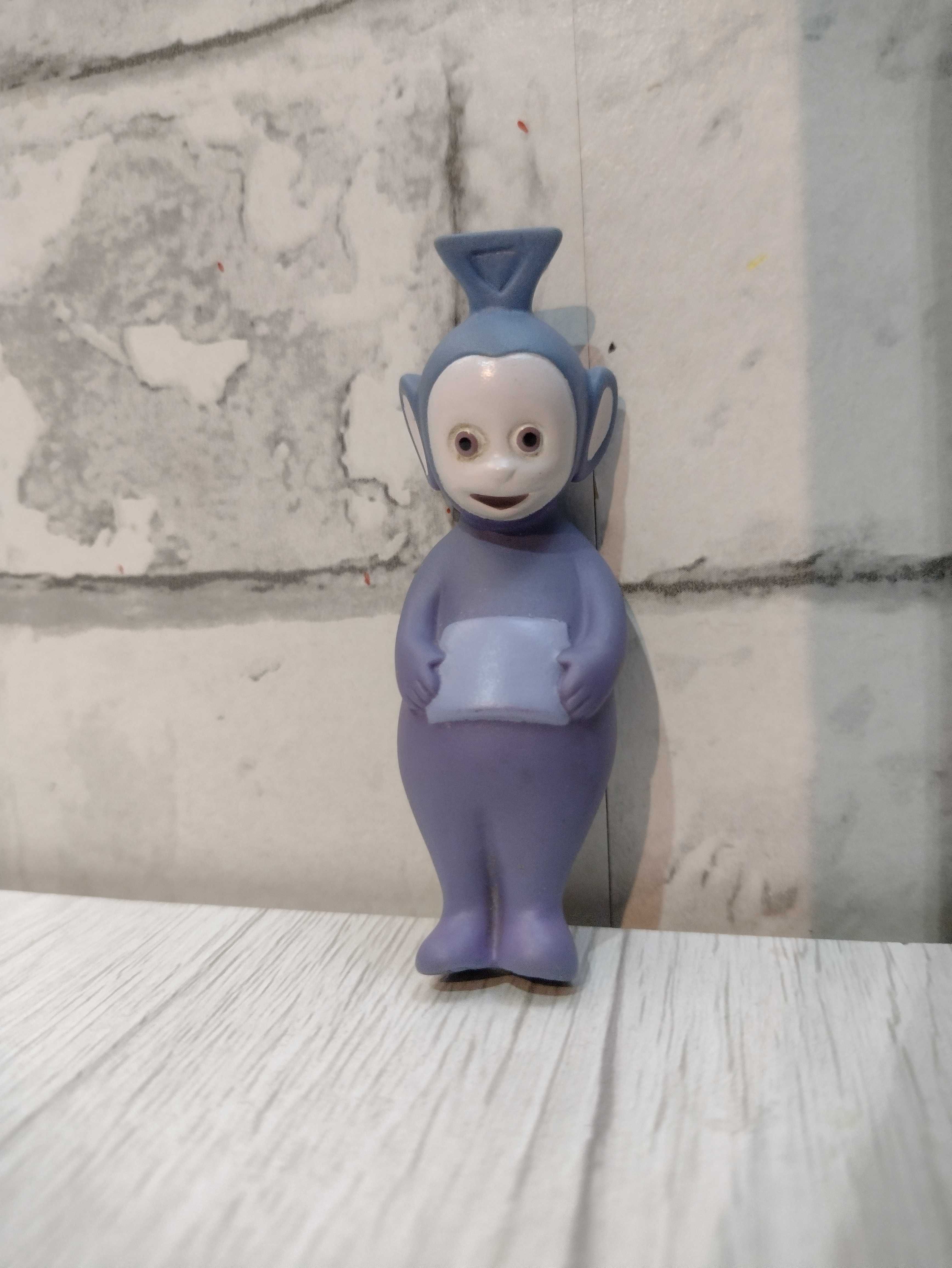 Teletubbies Teletubisie figurka Tinky-Winky fioletowy Teletubiś z gumy