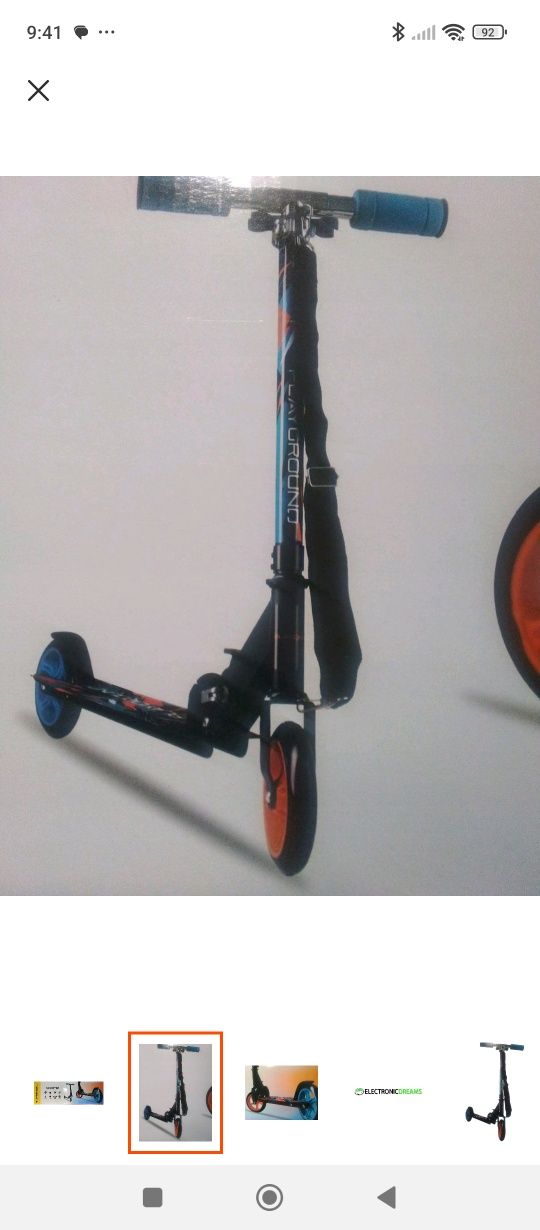 Hulajnoga scooter playground 6+ dwukołowa