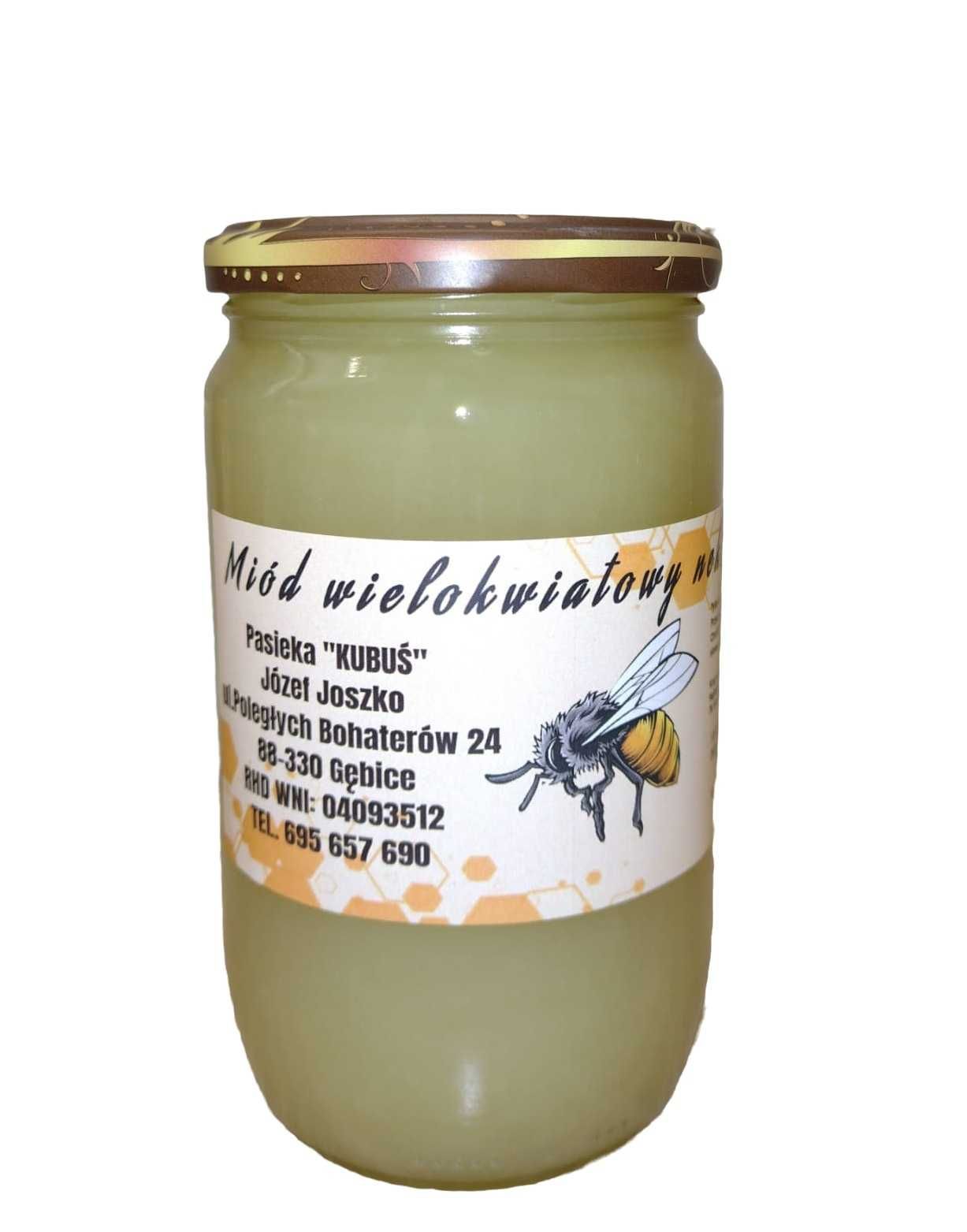 Miód z własnej pasieki 1 kg akacjowy