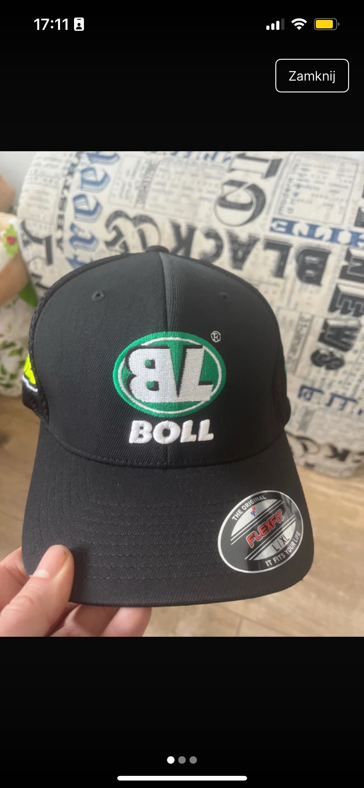 Czapki boll Speedway