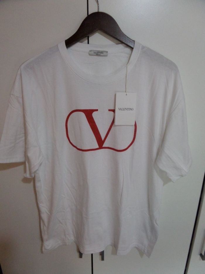 VALENTINO GARAVANI Koszulka T-shirt biała S Nowa Kolekcja 100% oryg. !