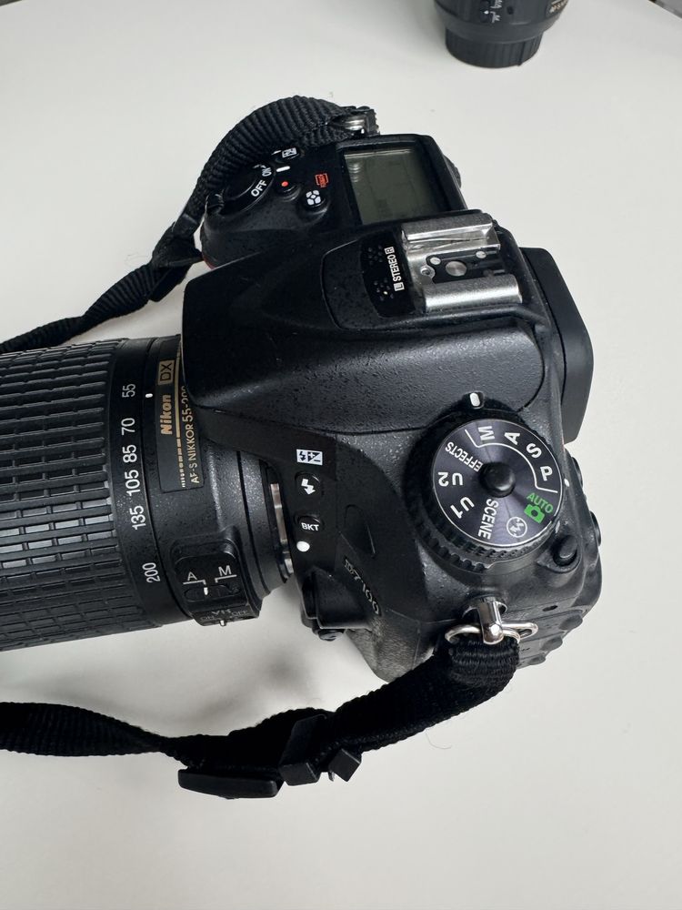 Nikon d7100 2 obiektywy
