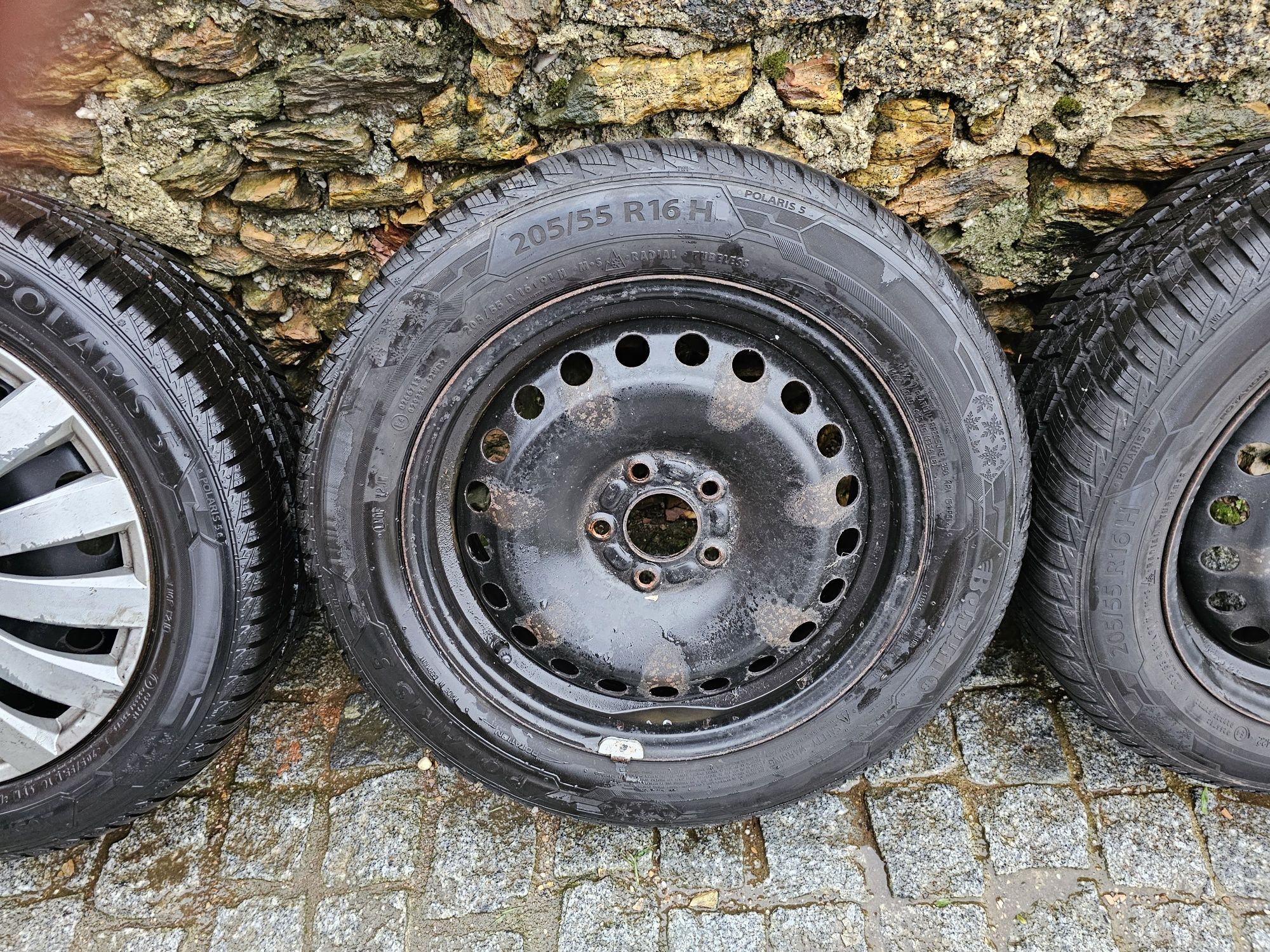 Jantes 16 5×120 BMW MINI com pneus 205/5