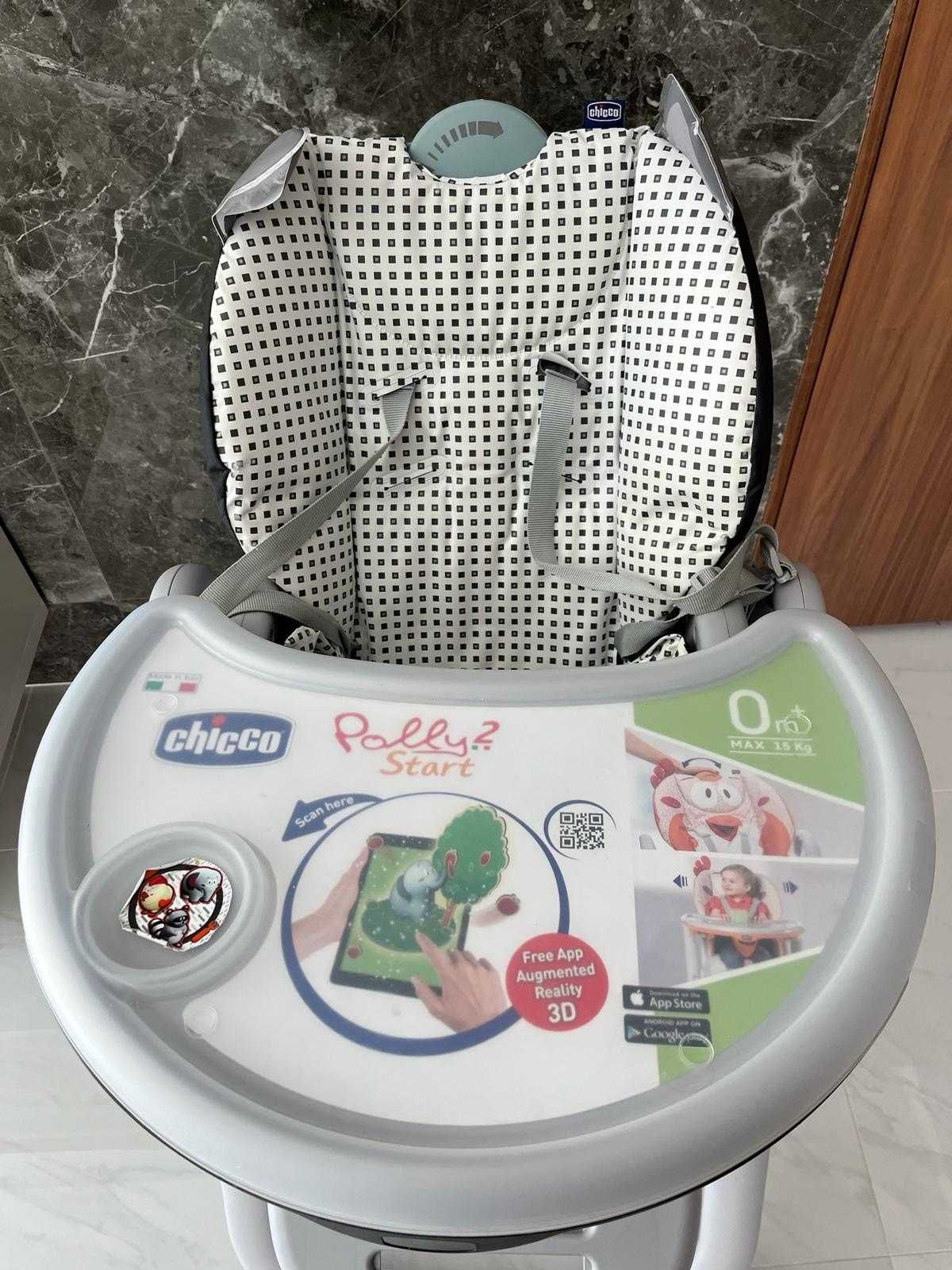 Cadeira de Refeições Polly2Start - Chicco