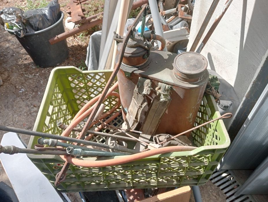 Máquina de sulfatar em latão