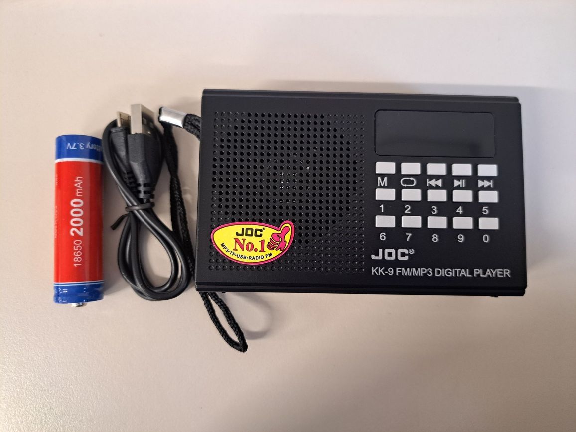 Mini radio kieszonkowe JOC czarne