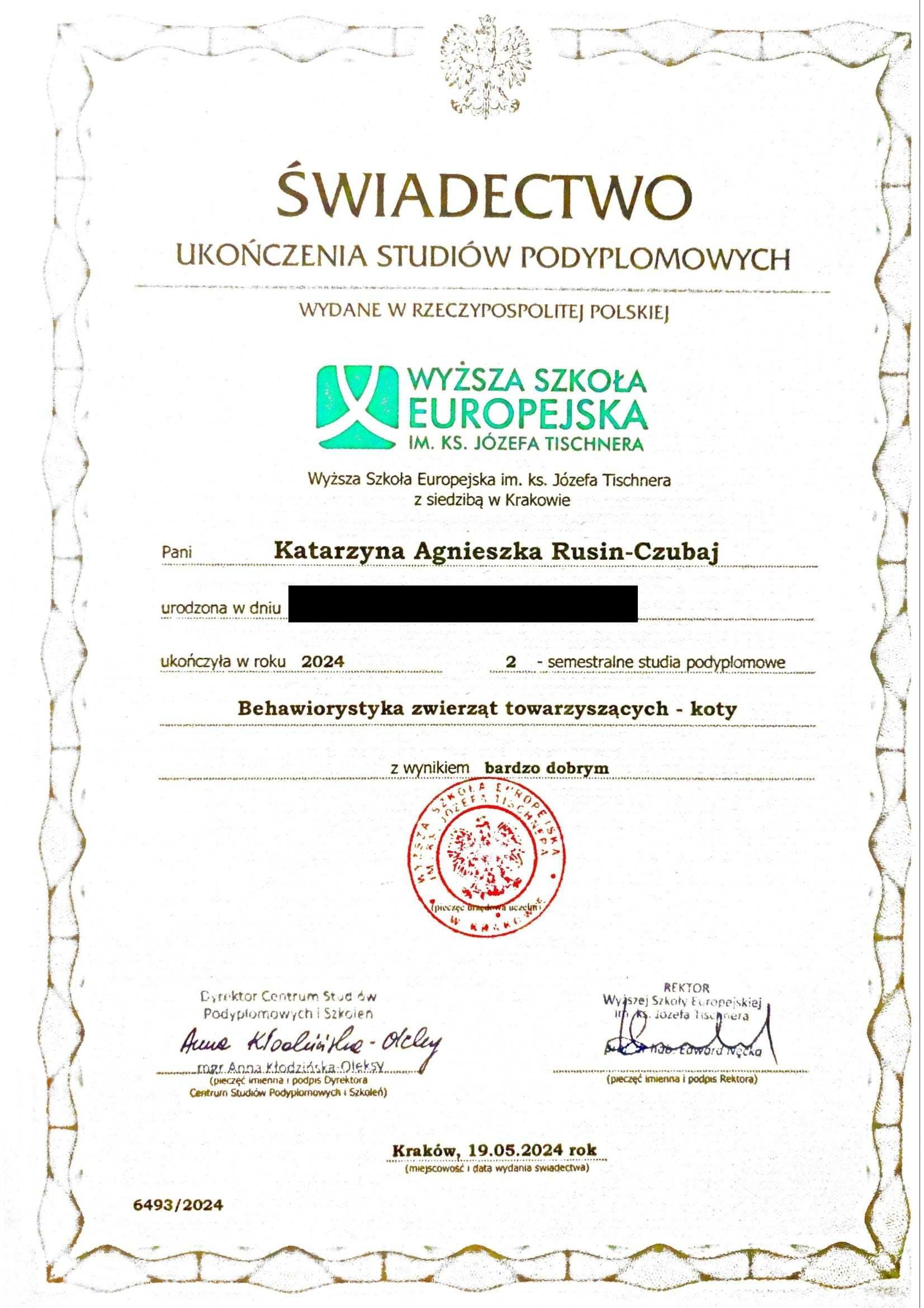 Koci behawiorysta dietetyk behawioryzm kot Gliwice Śląsk Online