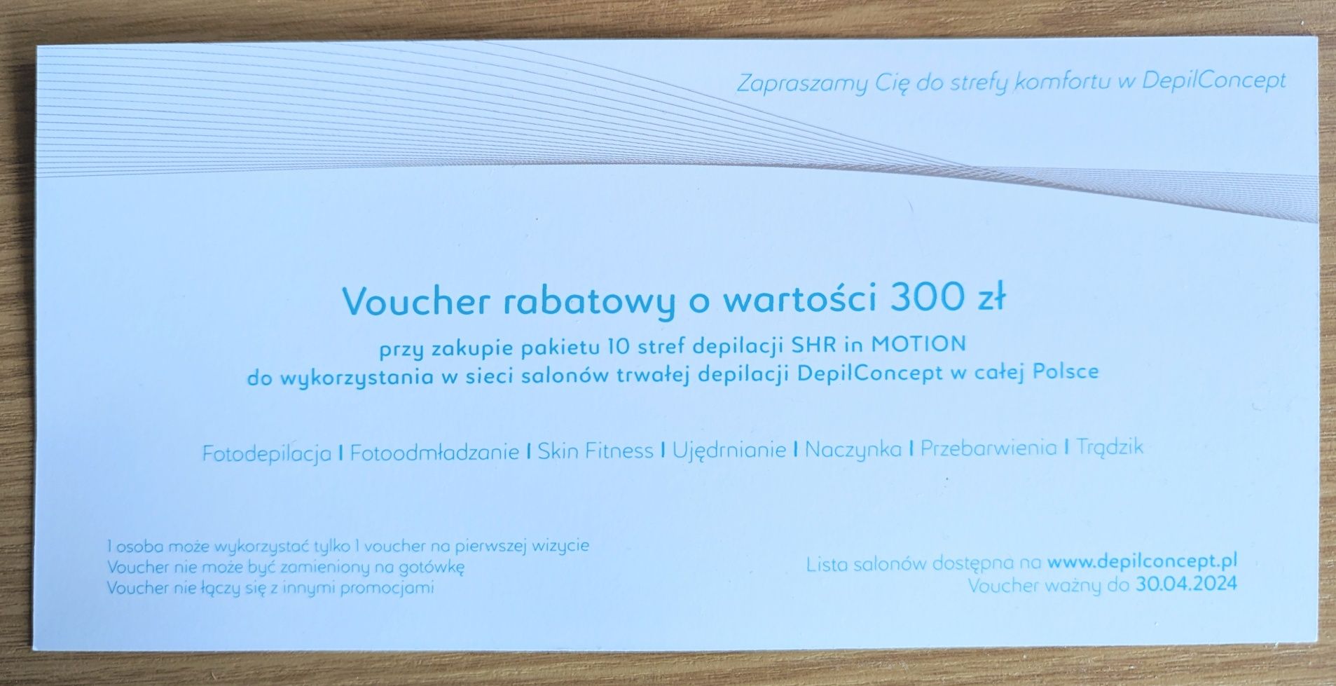 Voucher depilconcept