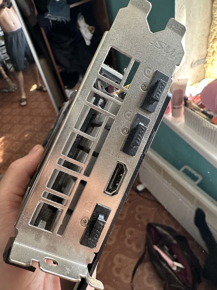 Відеокарта MSI gtx 1660 ventus 6 gb