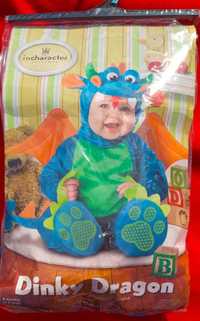Детский новый теплый костюм для новорожденного Дракончик Incharacter