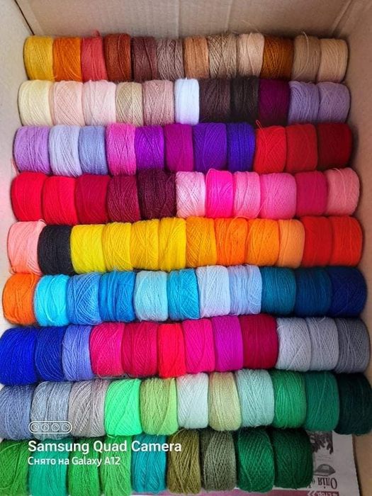 Нитки Акрил 50 кольорів НАБІР