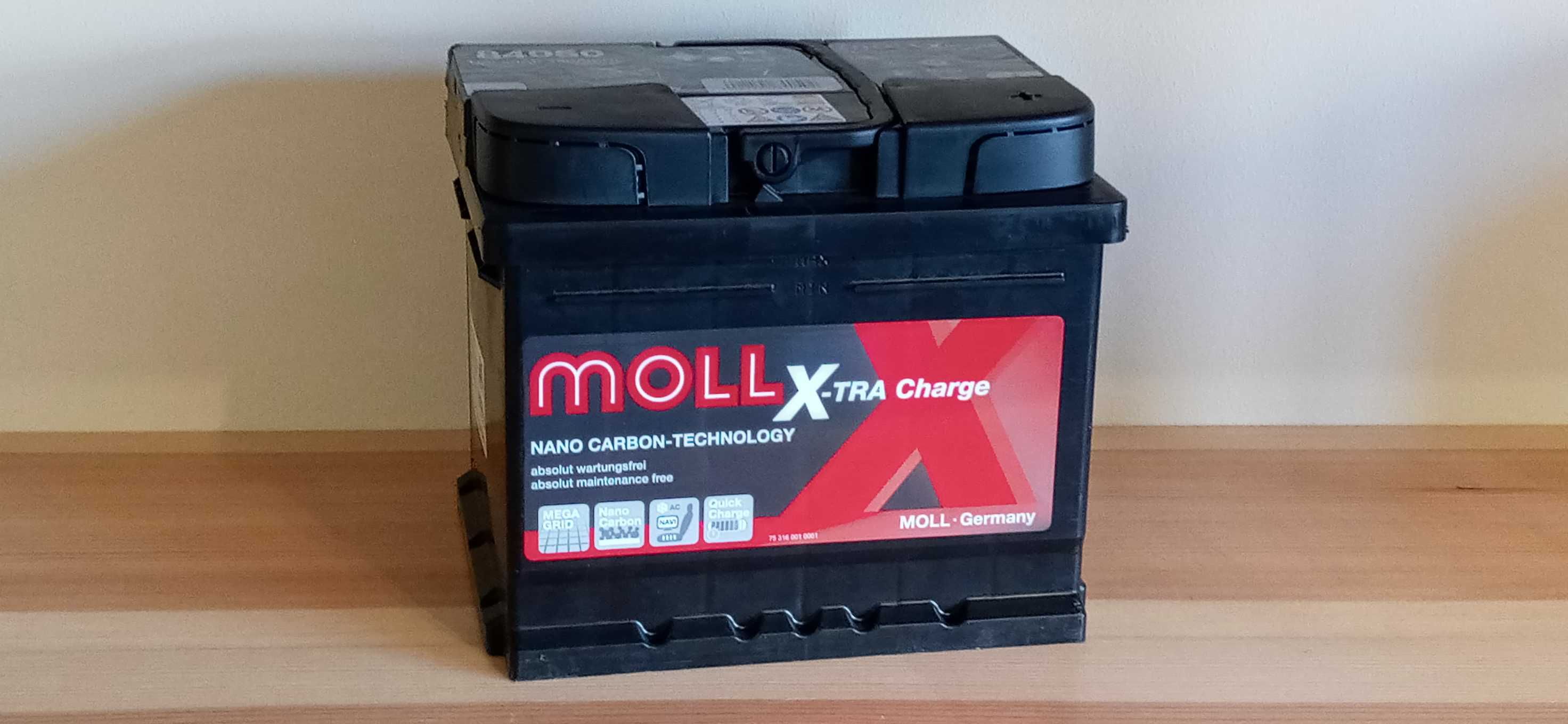 Akumulator Moll Germany X-tra Charge 50Ah 450A Dowóz Montaż 3Lata Gw.