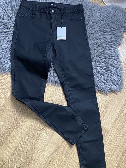 Штани зі штучної шкіри Skinny Fit