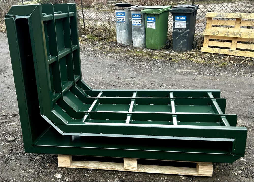 Forma L150x99x100x12 do ścian oporowych typu L, elka, beton, formy