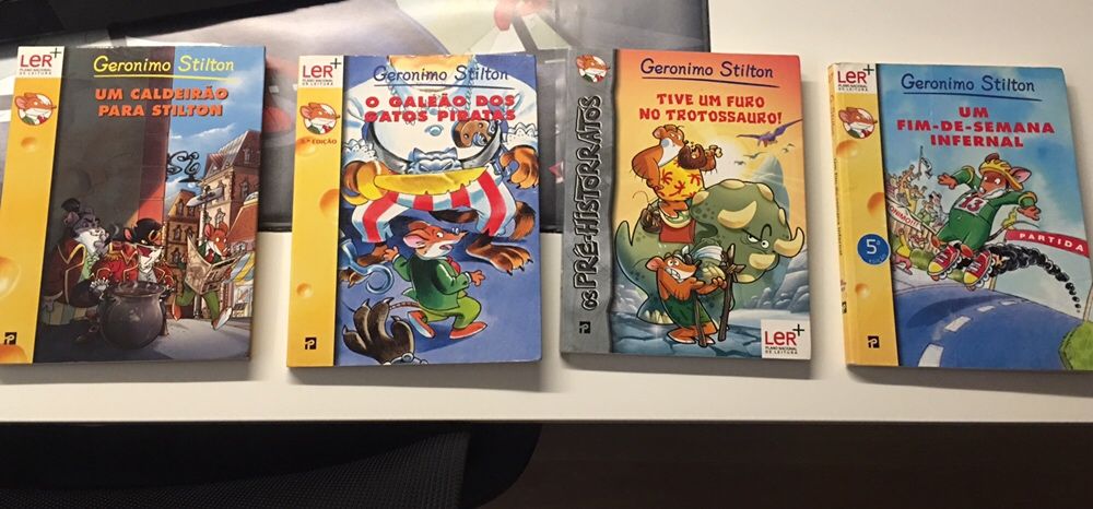 Livros Geronimo Stilton