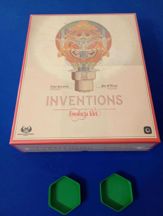 Inventions: Ewolucja Idei , nowa, folia, PL + zasobniki gratis!