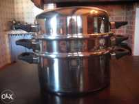 Cozinha saudável -a vapor-