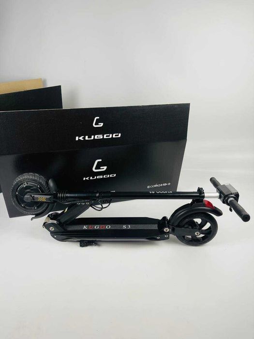Електросамокат Kugoo S3 JILONG Чорний, Электросамокат Куго, Бюджетний