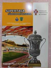 Programa de jogo Sporting futebol Clube do Porto Supertaça 2007
