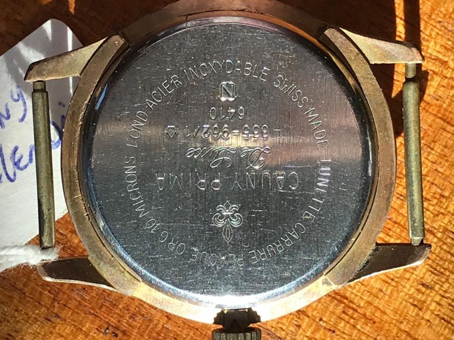 Relógios antigos Cauny vintage relíquias