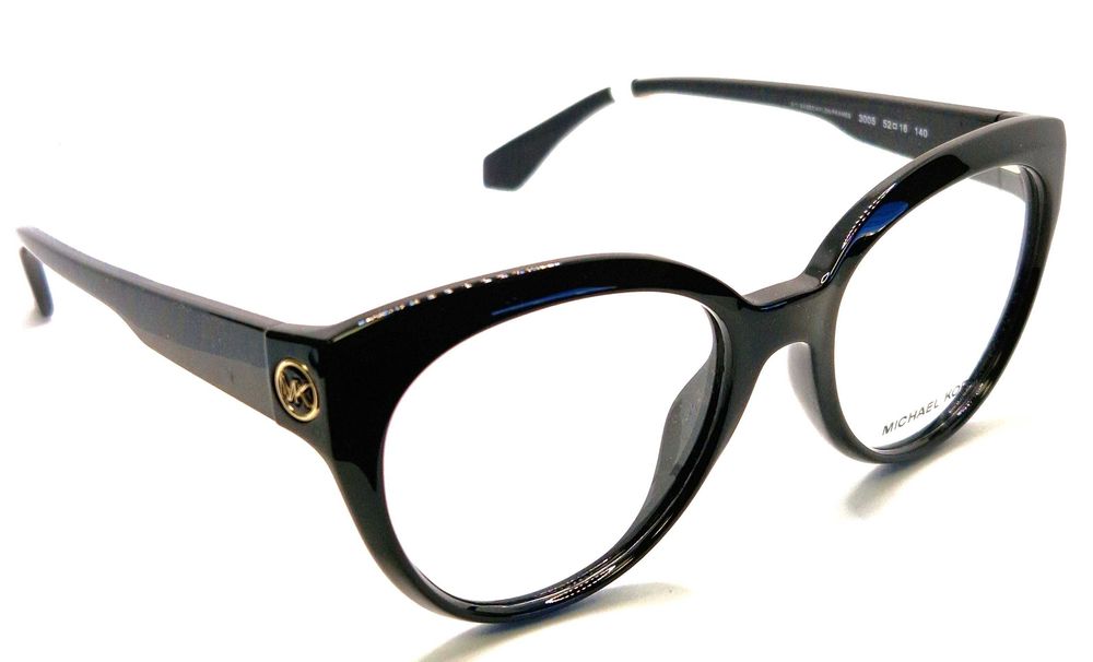 Okulary korekcyjne Michael Kors MK 4145U Amelia Island Czarne Damskie