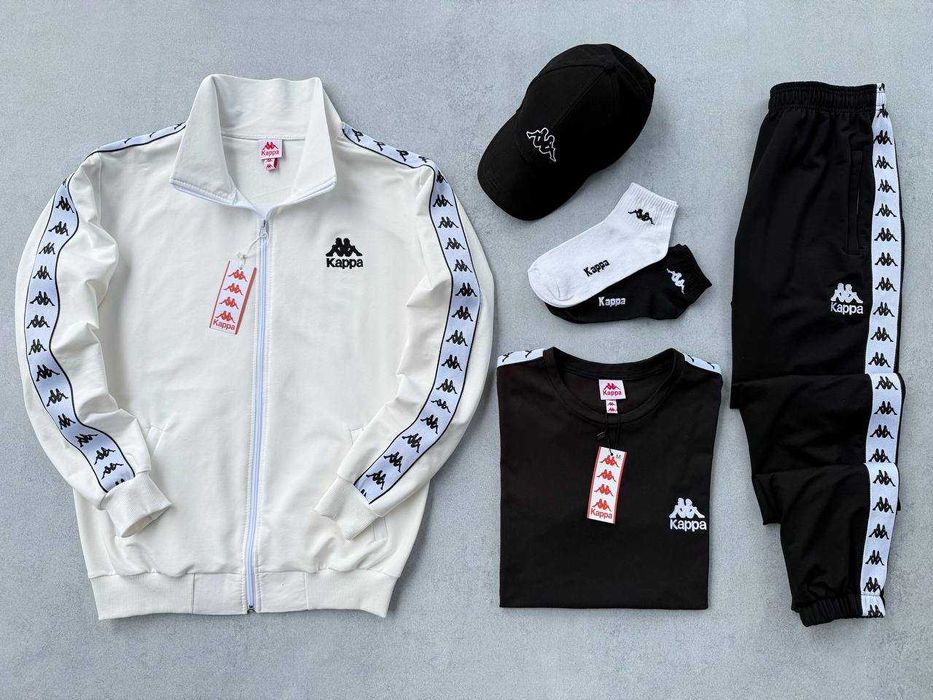 Чоловічий спортивний костюм Kappa (комплект з бейсболкою)