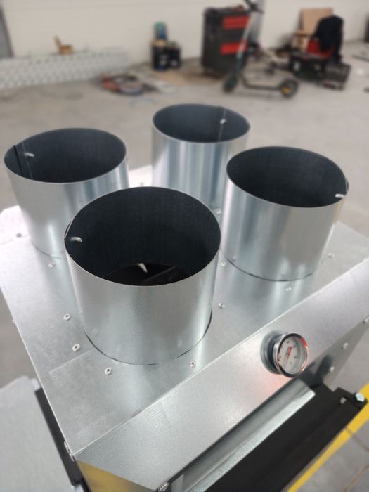 Nagrzewnica warsztatowa piec nadmuchowy 30kw koza na drewno+olej