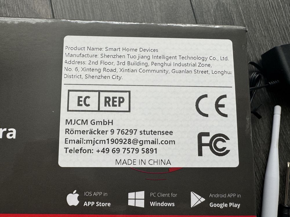 Kamera monitoring 4K UltraHD 5MP WiFi TEPTEK karta pamięci