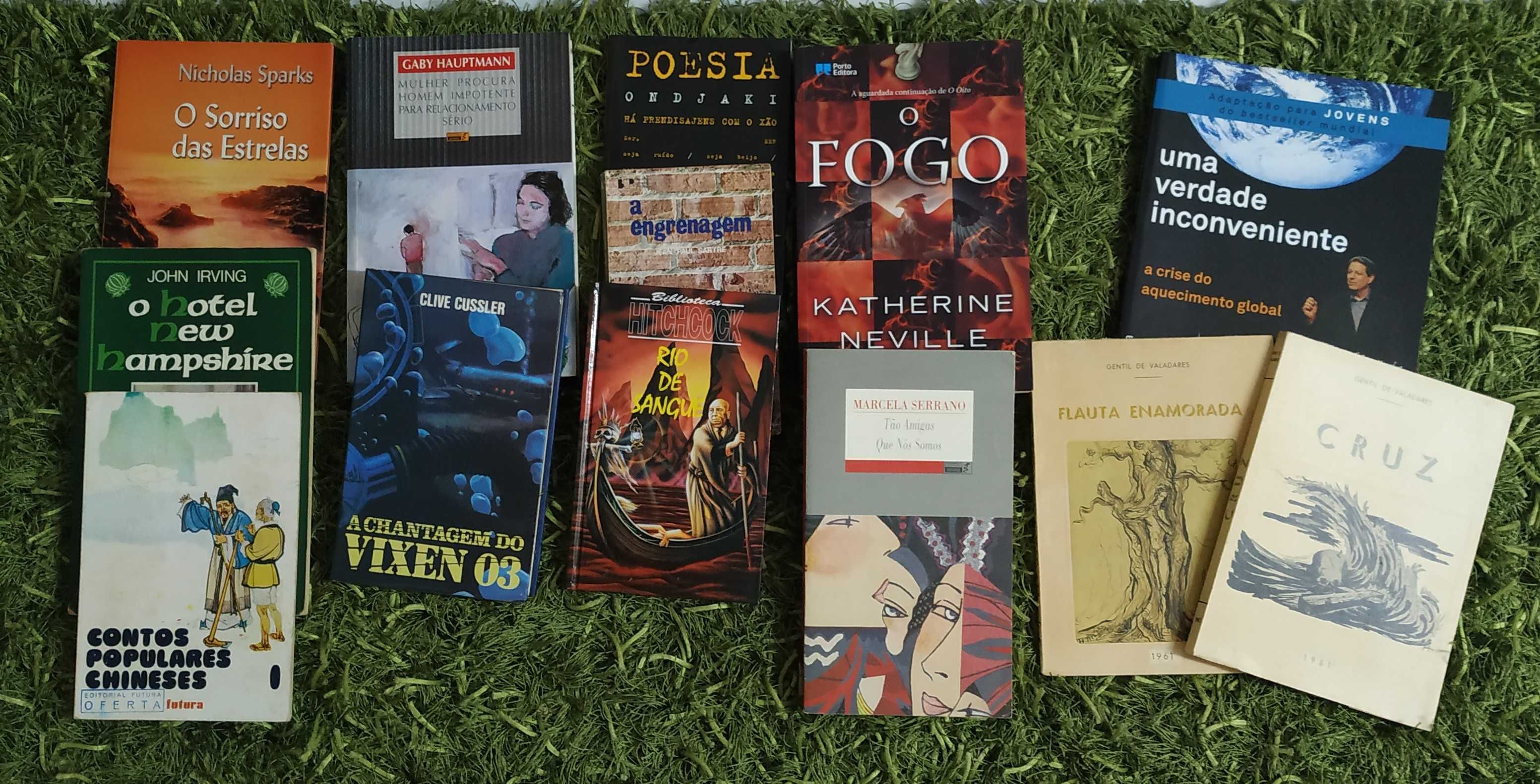 Lotes de 6 livros com portes incluídos