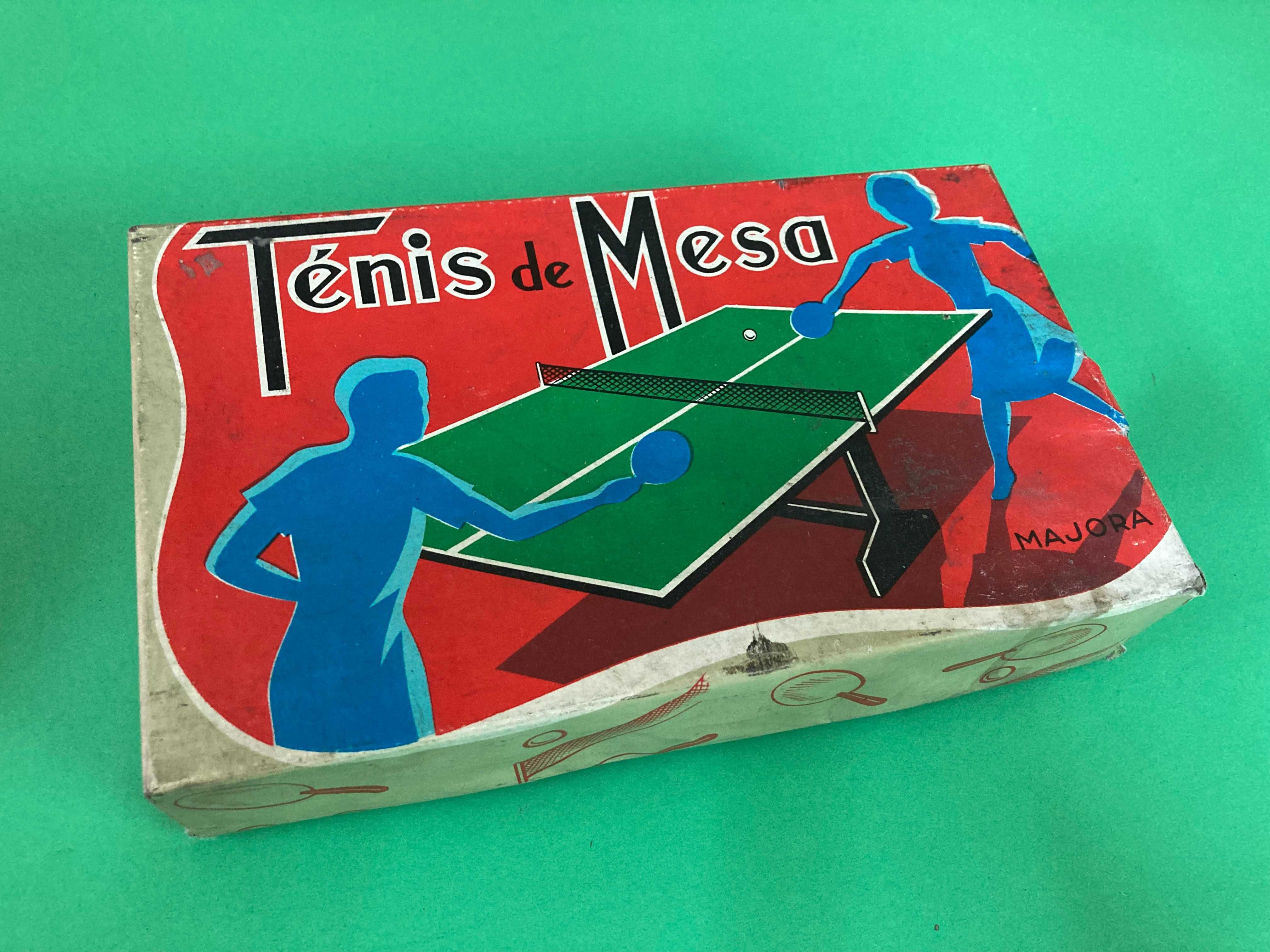 Raro Jogo Ténis de Mesa da Majora Antigo