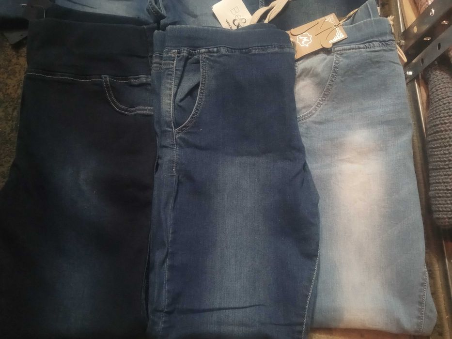 Spodnie Zentex Wysoki Stan streczowane mix fason 3 xl