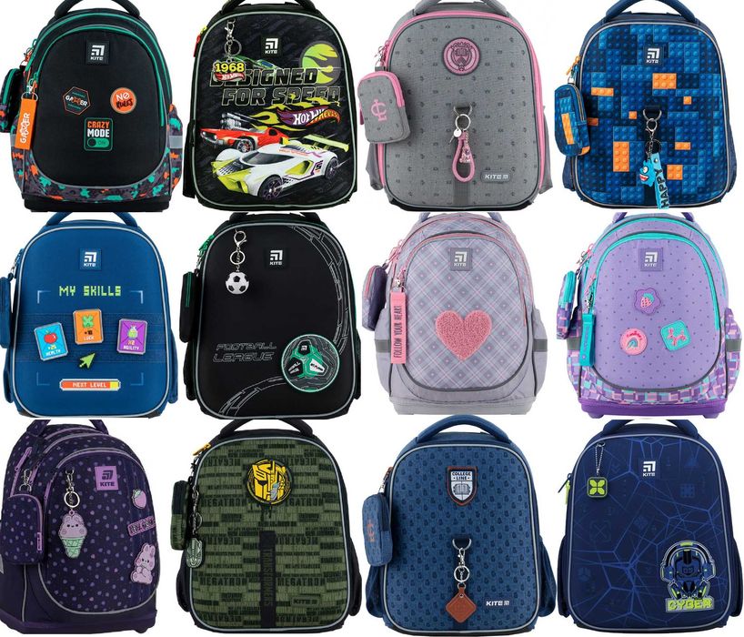 Рюкзак Kite Education 555S 724S 763S шкільний