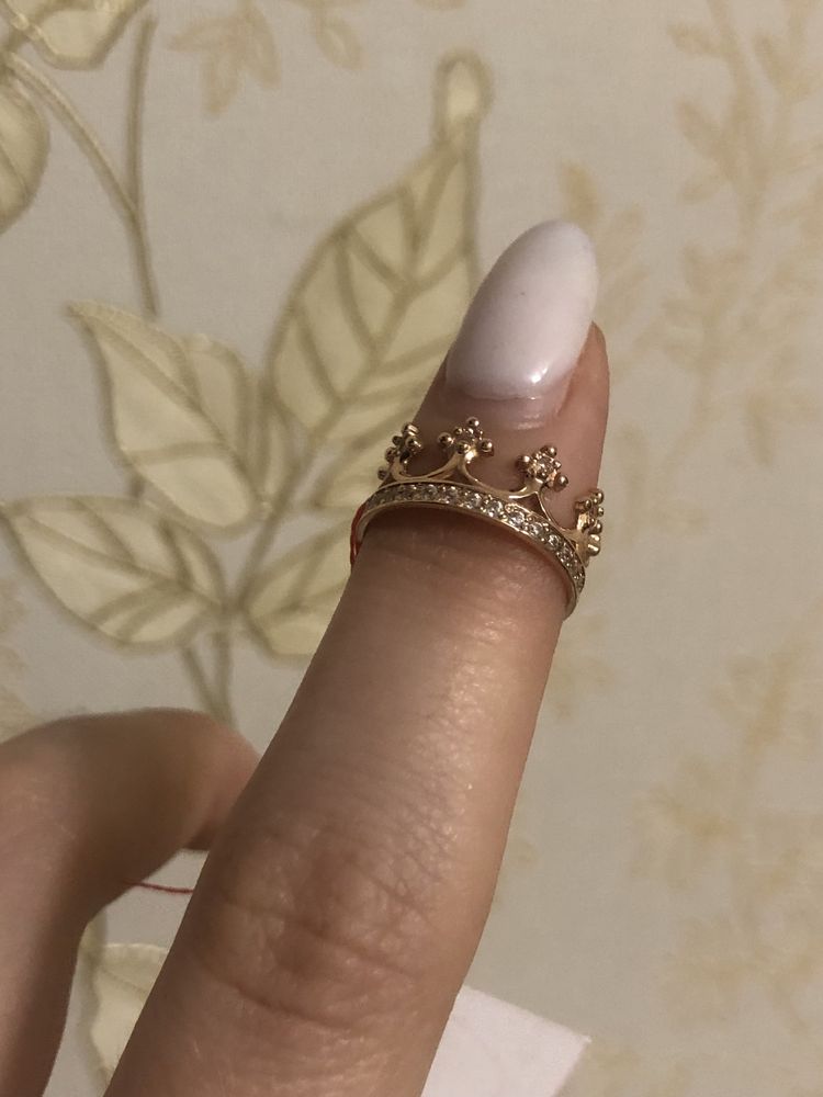 Золотое кольцо, золоте кільце, 14.5 розмір