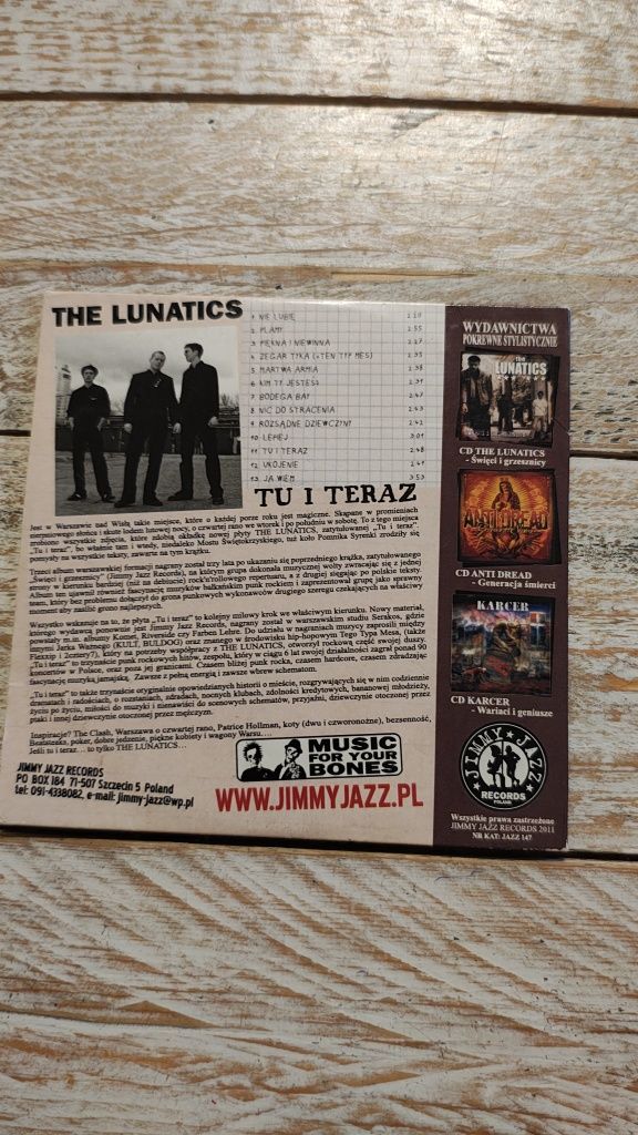 The Lunatics. Tu i teraz. Cd