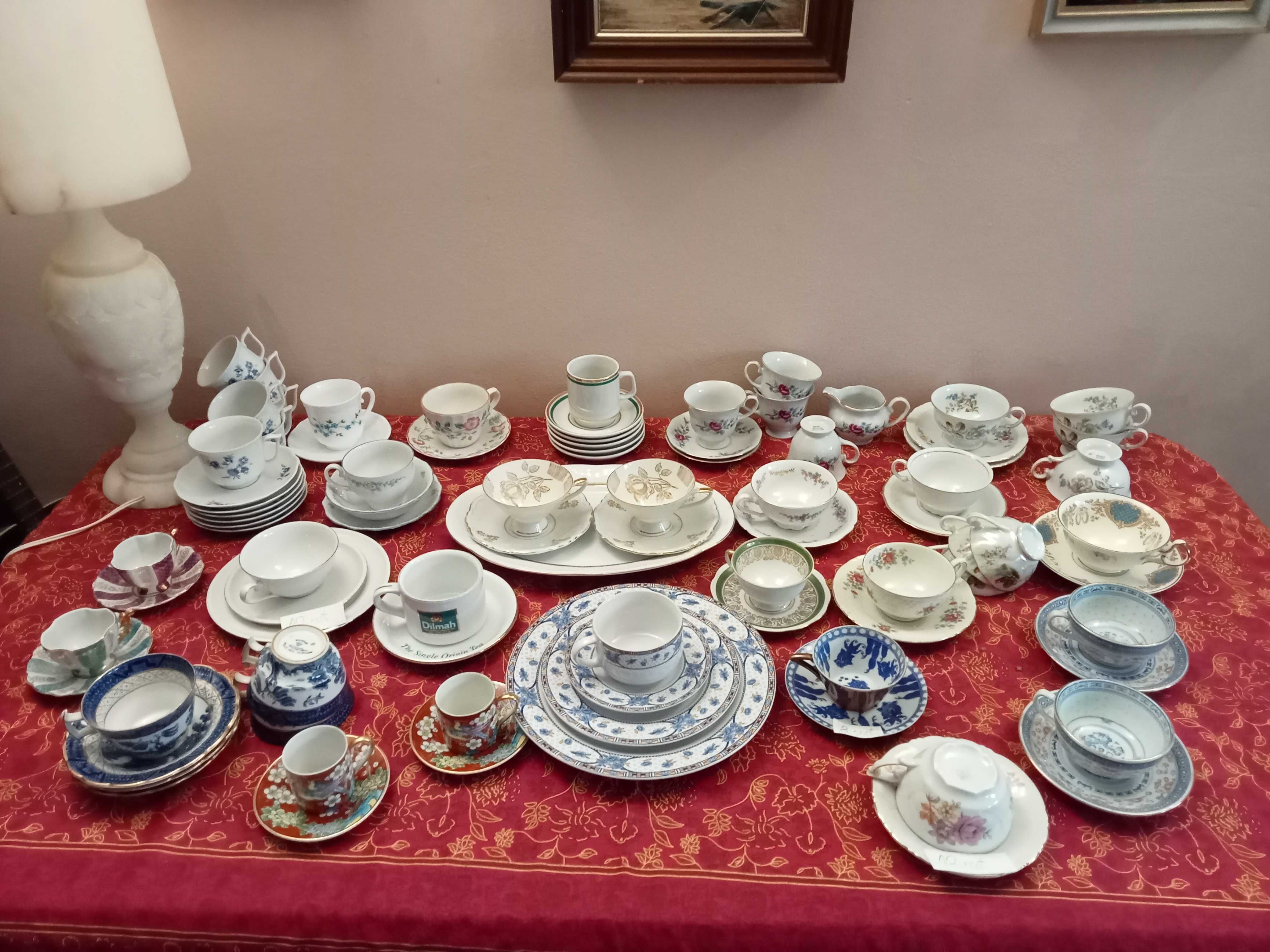 Pojemnik na herbatę i kawę z porcelany