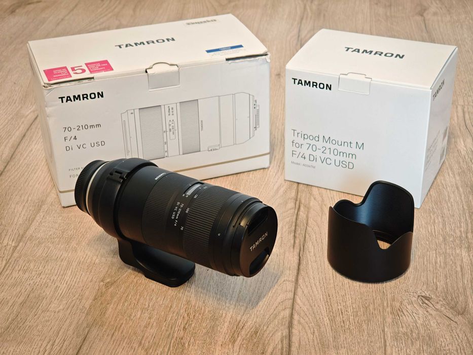 Tamron 70-210mm F4 Di VC USD Nikon – teleobiektyw + mocowanie