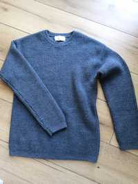 Nowy sweter H&M wełna merino 134/140