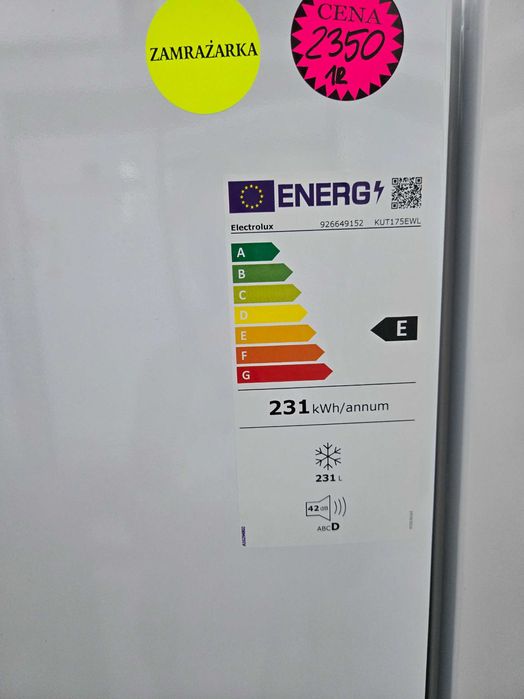 JANKI, ul. Wspólna 6 Zamrażarka Electroux KUT175EWL