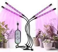 Лампа для роста растений, Подсветка рассады с таймером