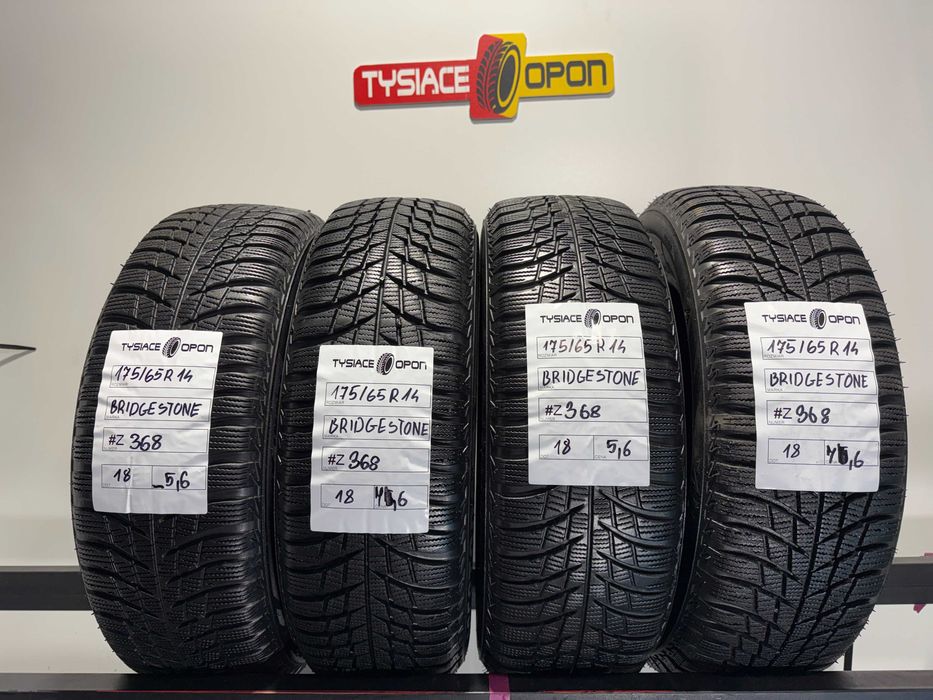 Opony Zimowe 175/65/14 Bridgestone Blizzak Komplet #Z368