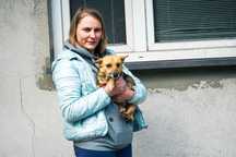 KOLA - maleńka, ważąca zaledwie 6 kg sunia