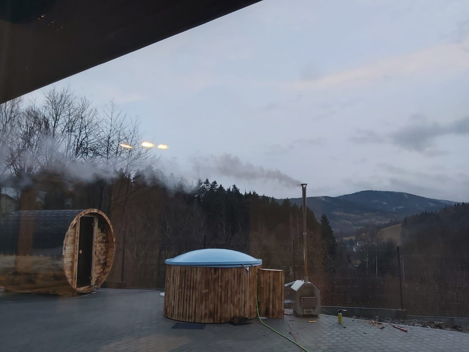 Dom w Suchej Beskidzkiej  jacuzzi sauna ruska bania kulig