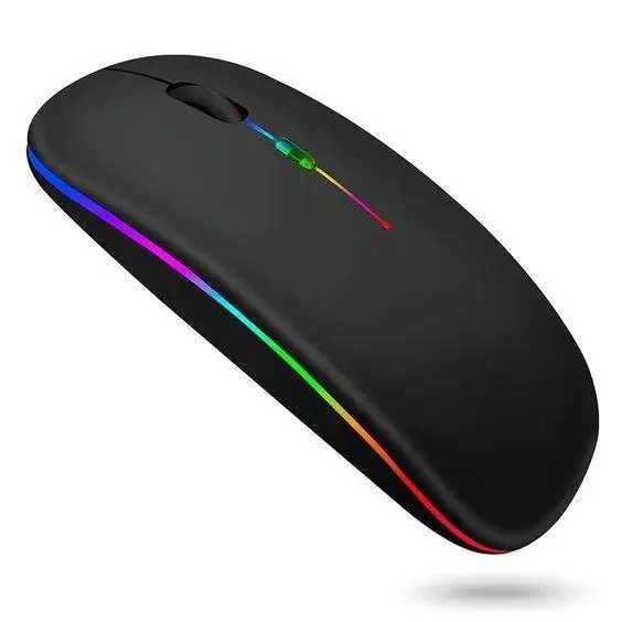 Миша бездротова USB TRY Mouse Slim 1200 dpi з підсвічуванням