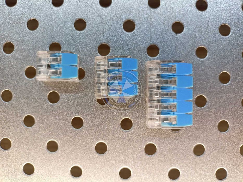 Zestaw szybkozłączek elektrycznych 0,2-4mm² 60el.